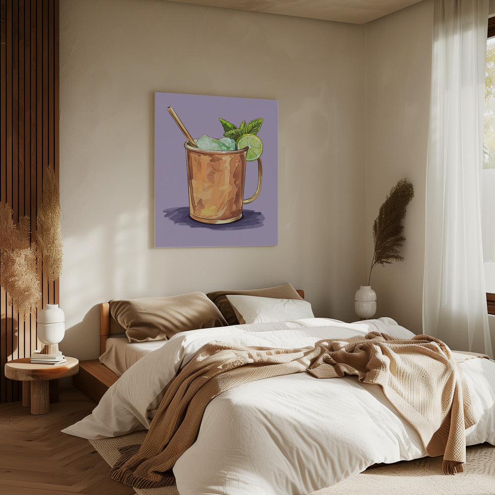 Moskouse Muilezel - Jolly en Dash | Canvas