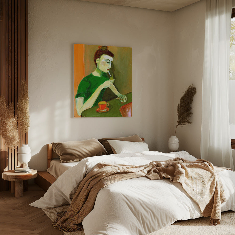 Dame steekt sigaret op | Canvas
