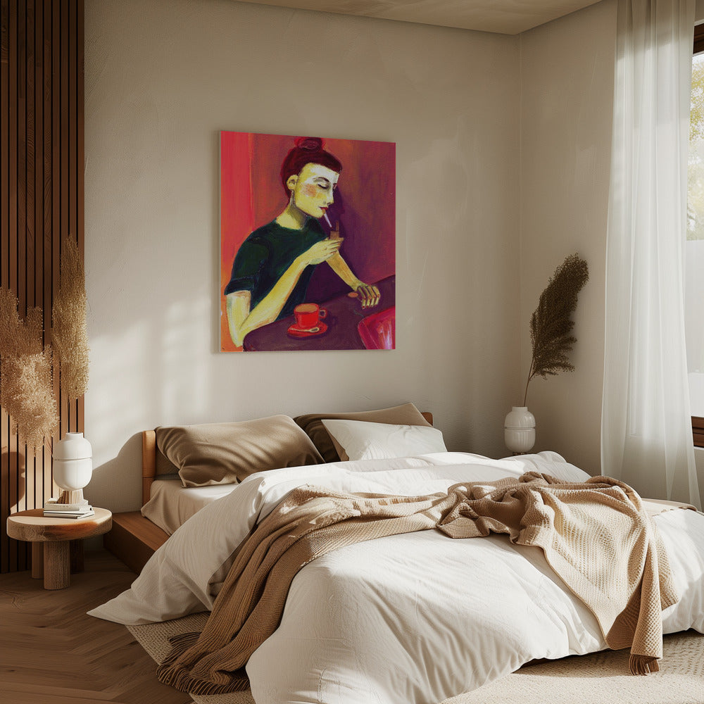 Dame steekt sigaret op | Canvas
