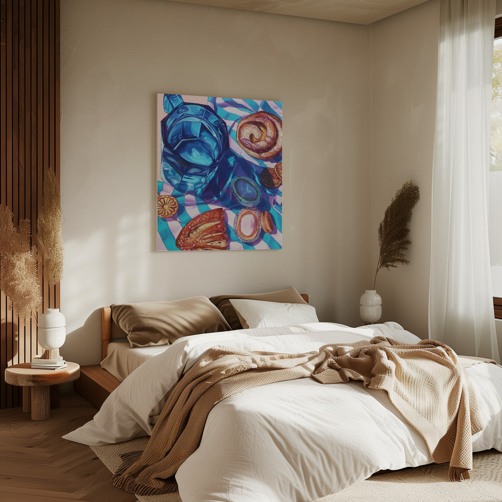 Het na-stranddutje | Canvas