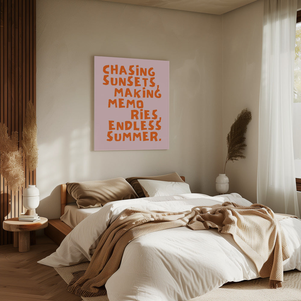 Eindeloze zomer | Canvas