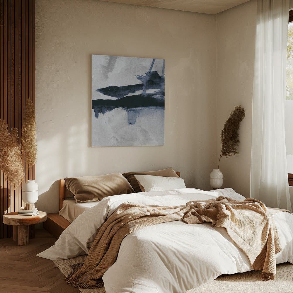 Blauw 1 | Canvas