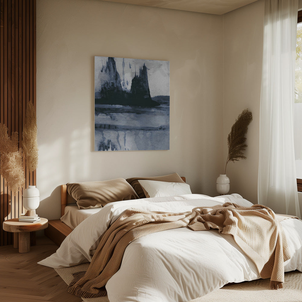 Blauw 3 | Canvas