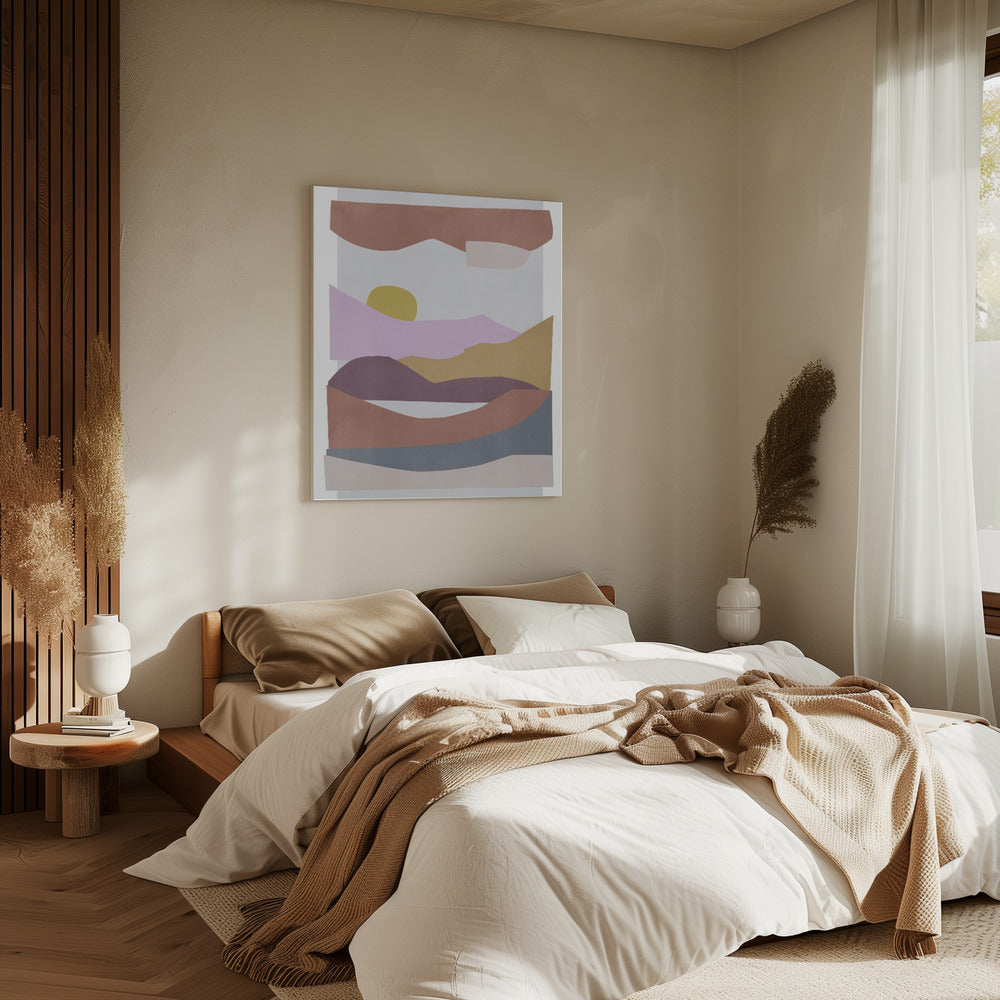 Abstracte vormen 8 | Canvas