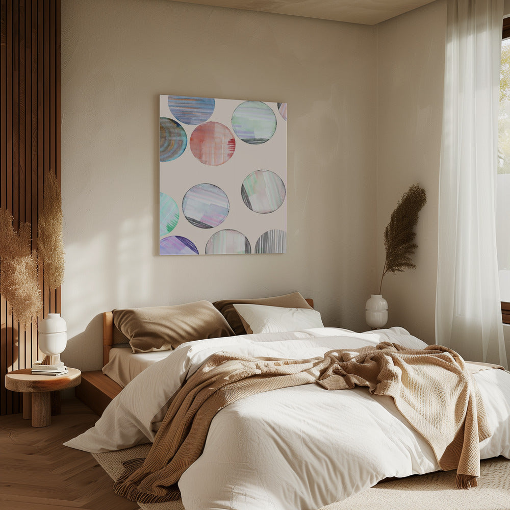 Beschermingscirkels 1 | Canvas