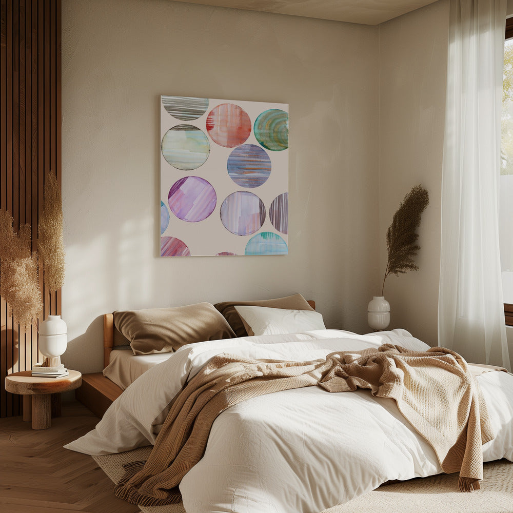 Beschermingscirkels 3 | Canvas