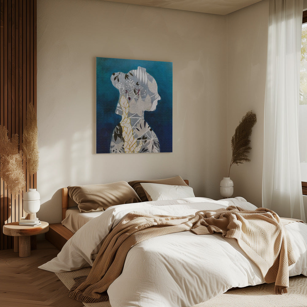 Blauw Verliefd | Canvas