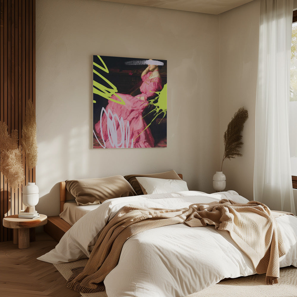 Neonroze jurk Ratio2x3 | Canvas