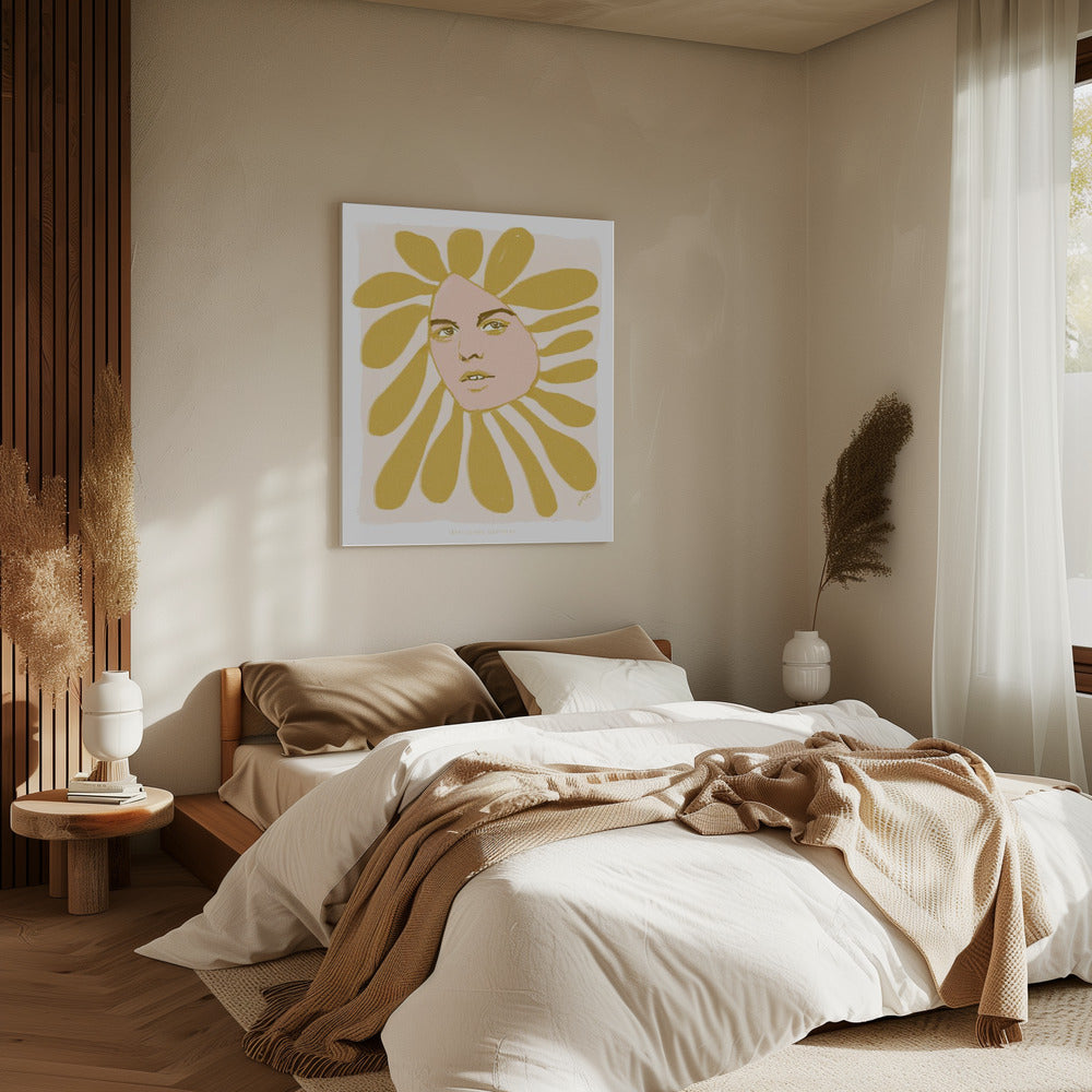 Jlr Flowerhead1 Kopie 2 | Canvas