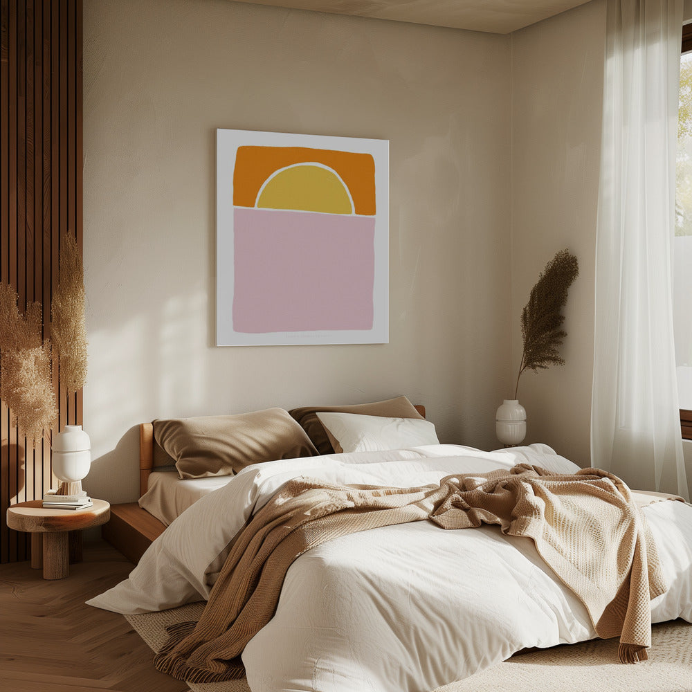 Pandc Zonsondergang Kopie | Canvas