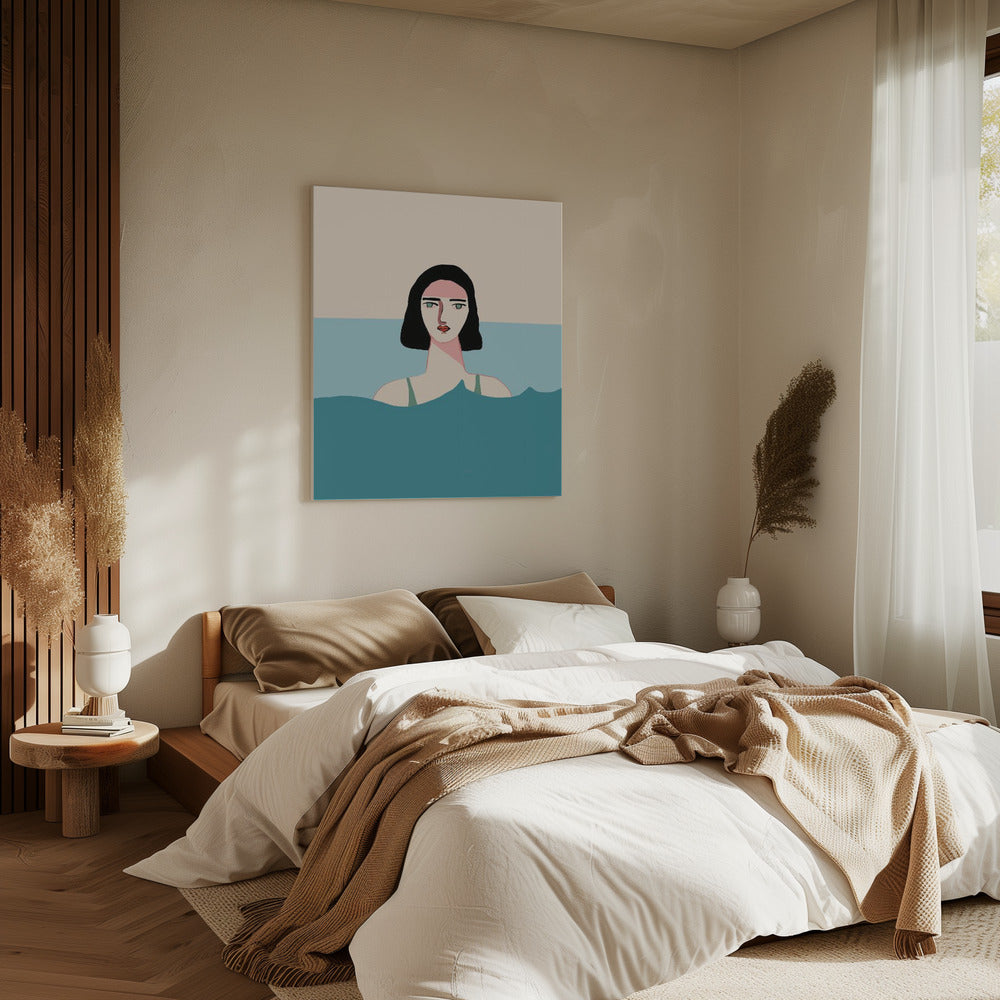 Ocean Swimmer | Canvas