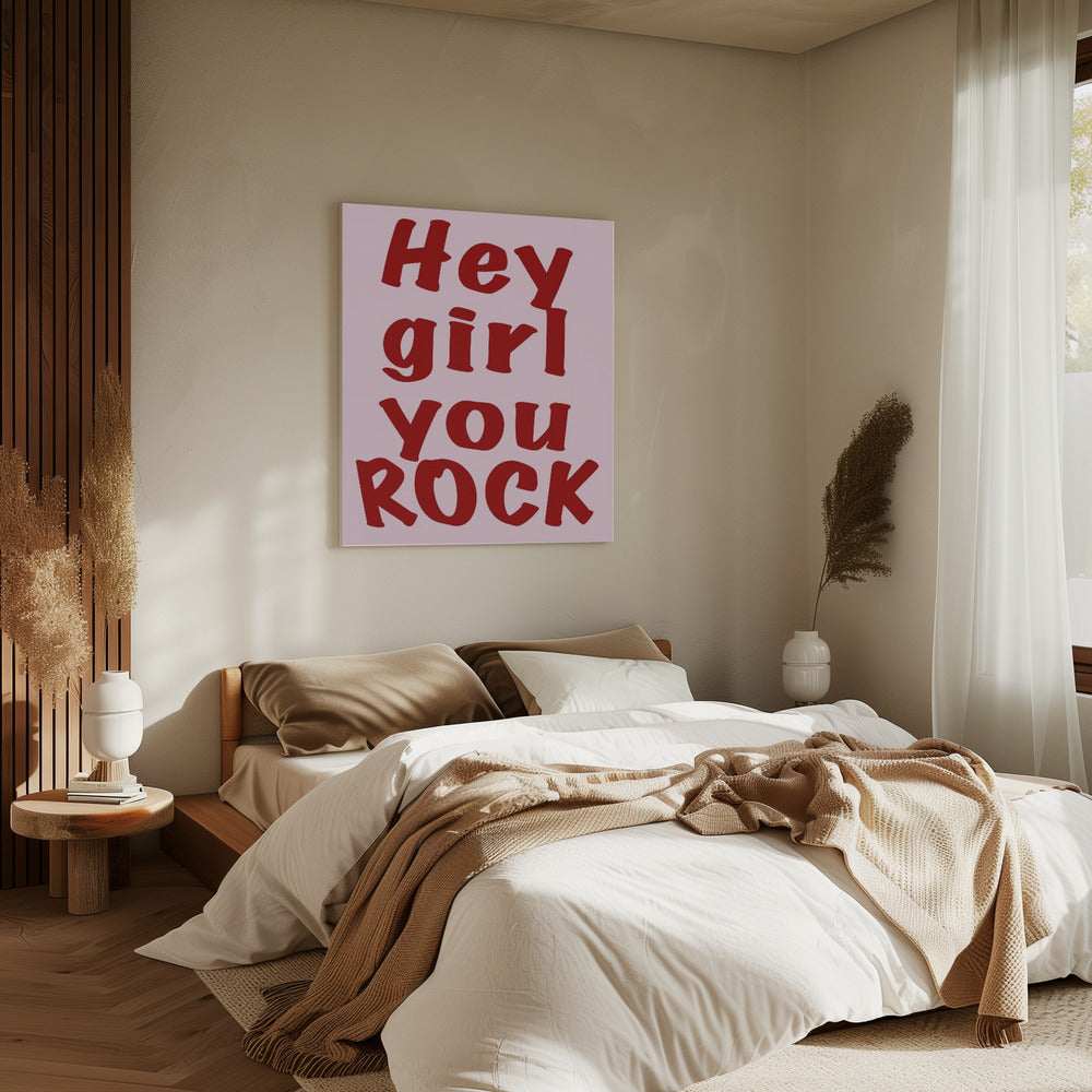 Jij bent geweldig! | Canvas