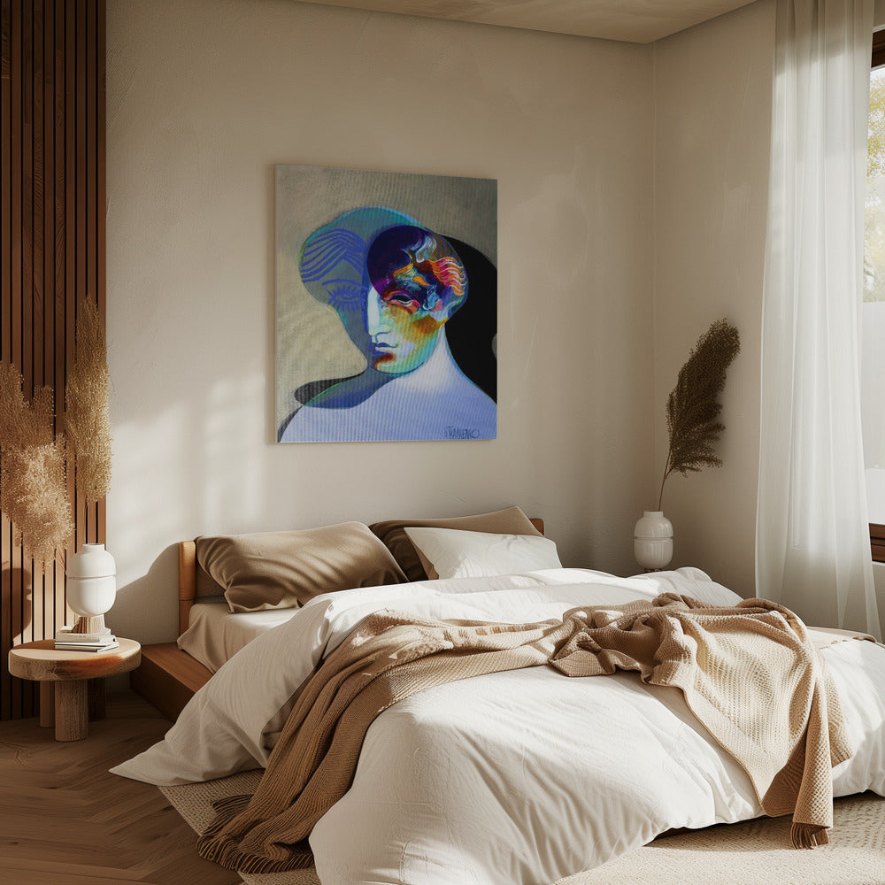 Rode Krullen | Canvas