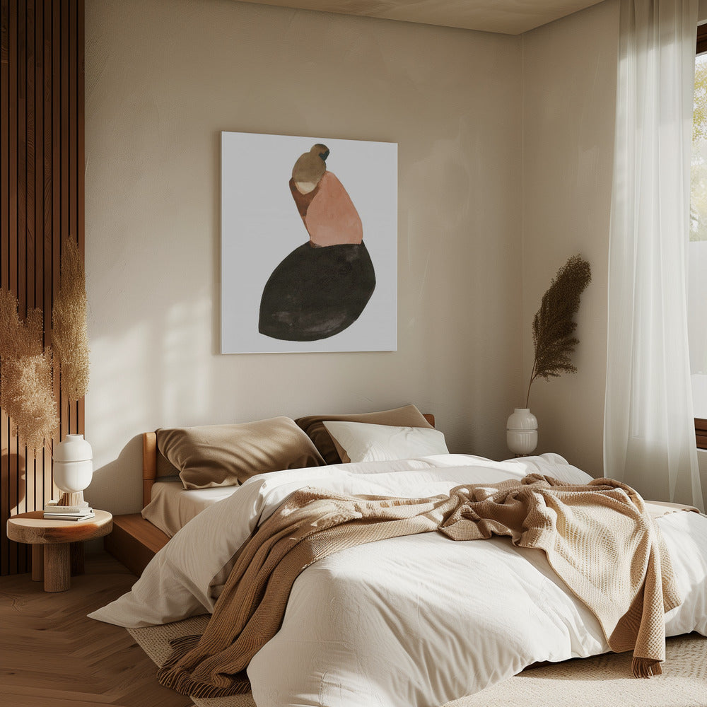 Zittende vrouw nr. 13 | Canvas