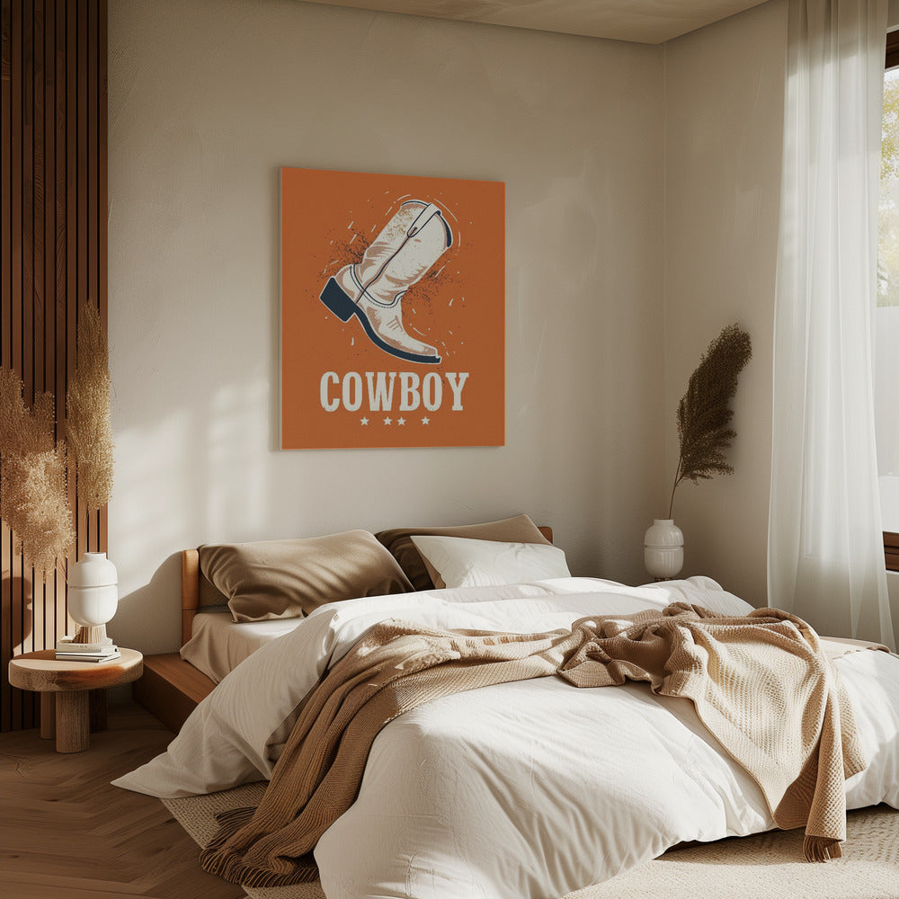 Cowboylaarzen Vintage | Canvas
