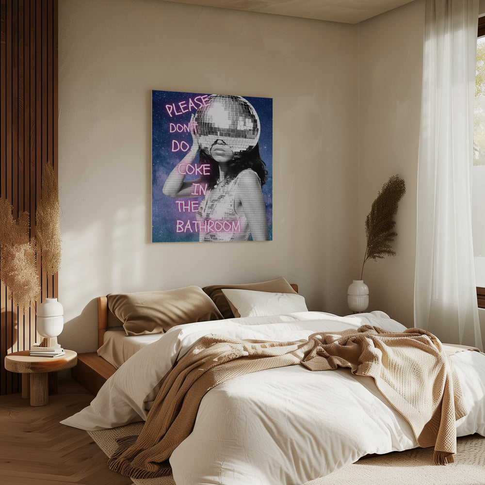 Mirror Head Party Scene | Canvas