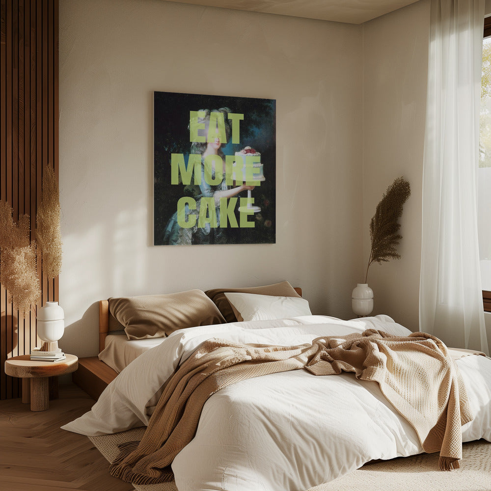 Laat ze taart eten | Canvas