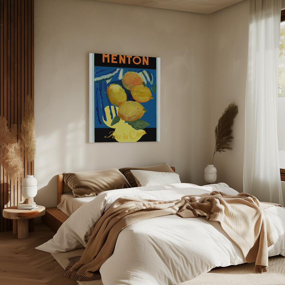 Citroenen Menton Citrusvrucht Poster | Canvas