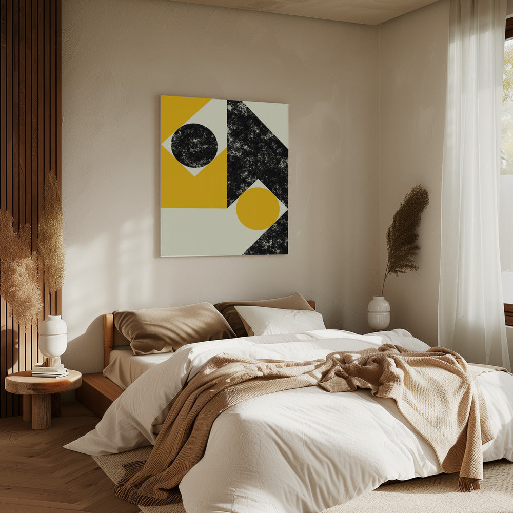 Gedurfde geometrische vormen | Canvas