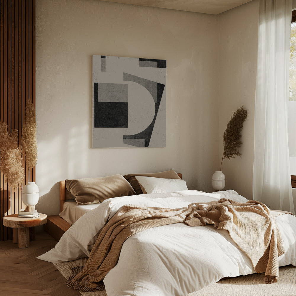 Geometrische fluisteringen | Canvas