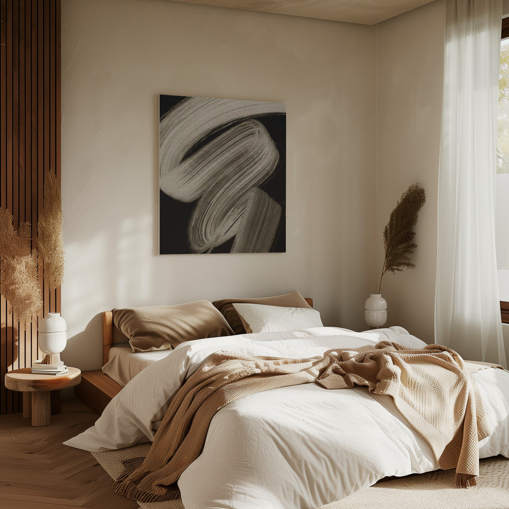 Penseelstreekwerveling | Canvas