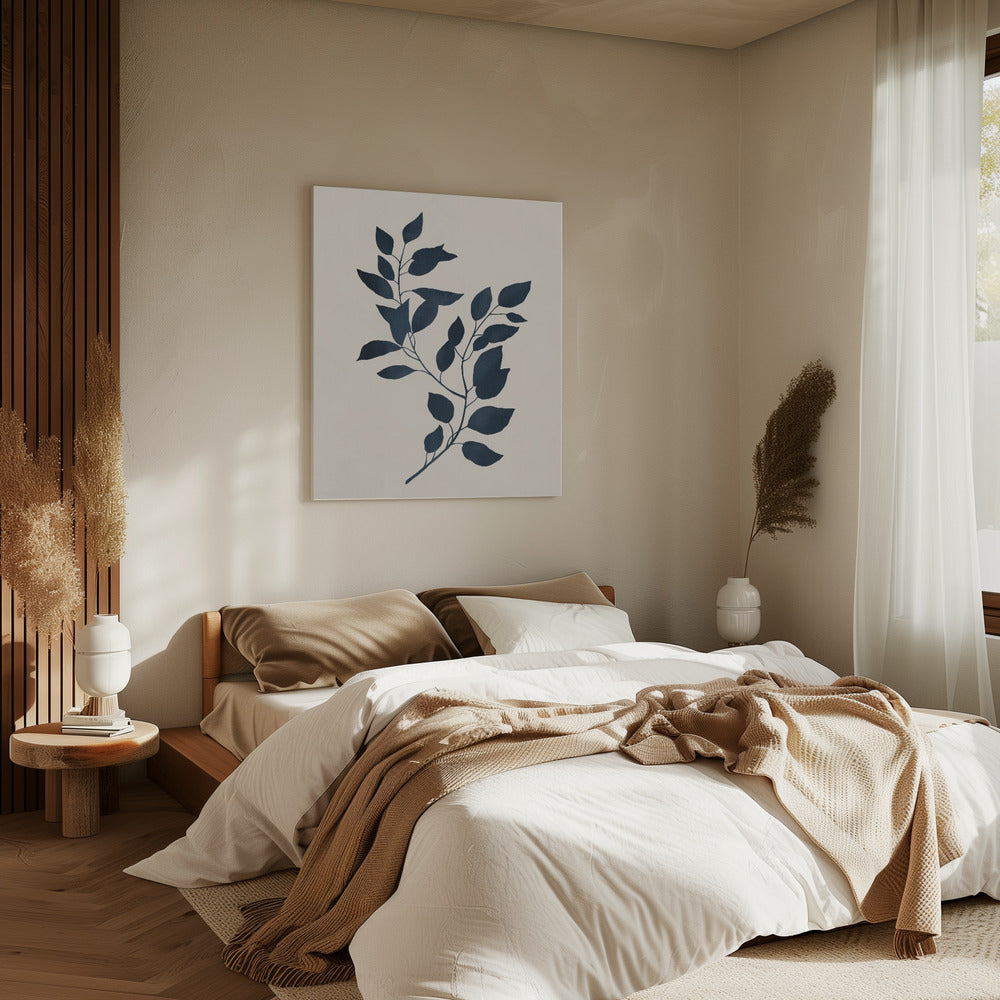 Botanisch silhouet 2 | Canvas