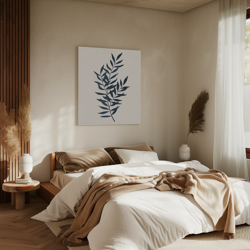 Botanisch silhouet 1 | Canvas
