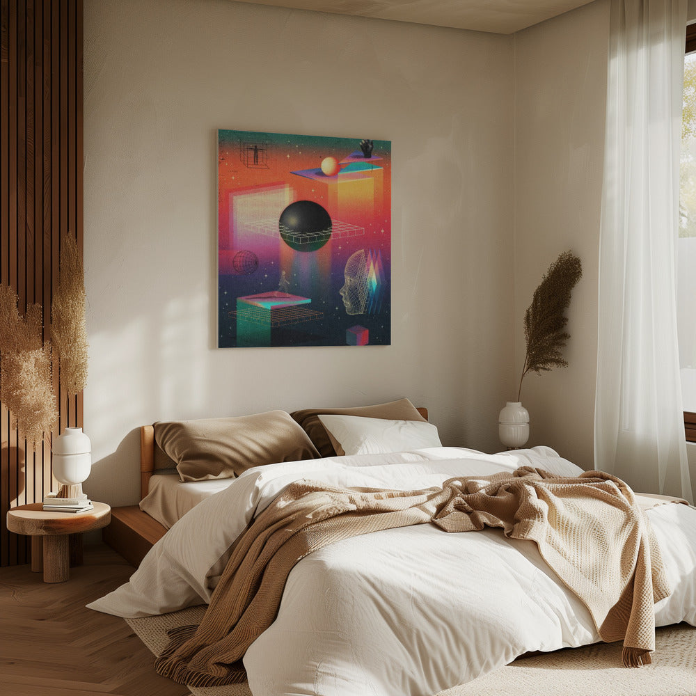 Tussen dimensies | Canvas