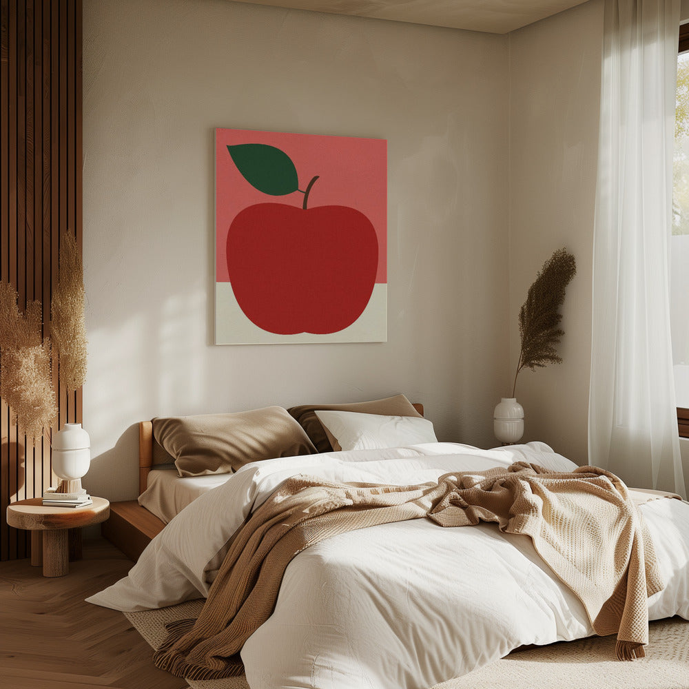 Rode appel | Canvas