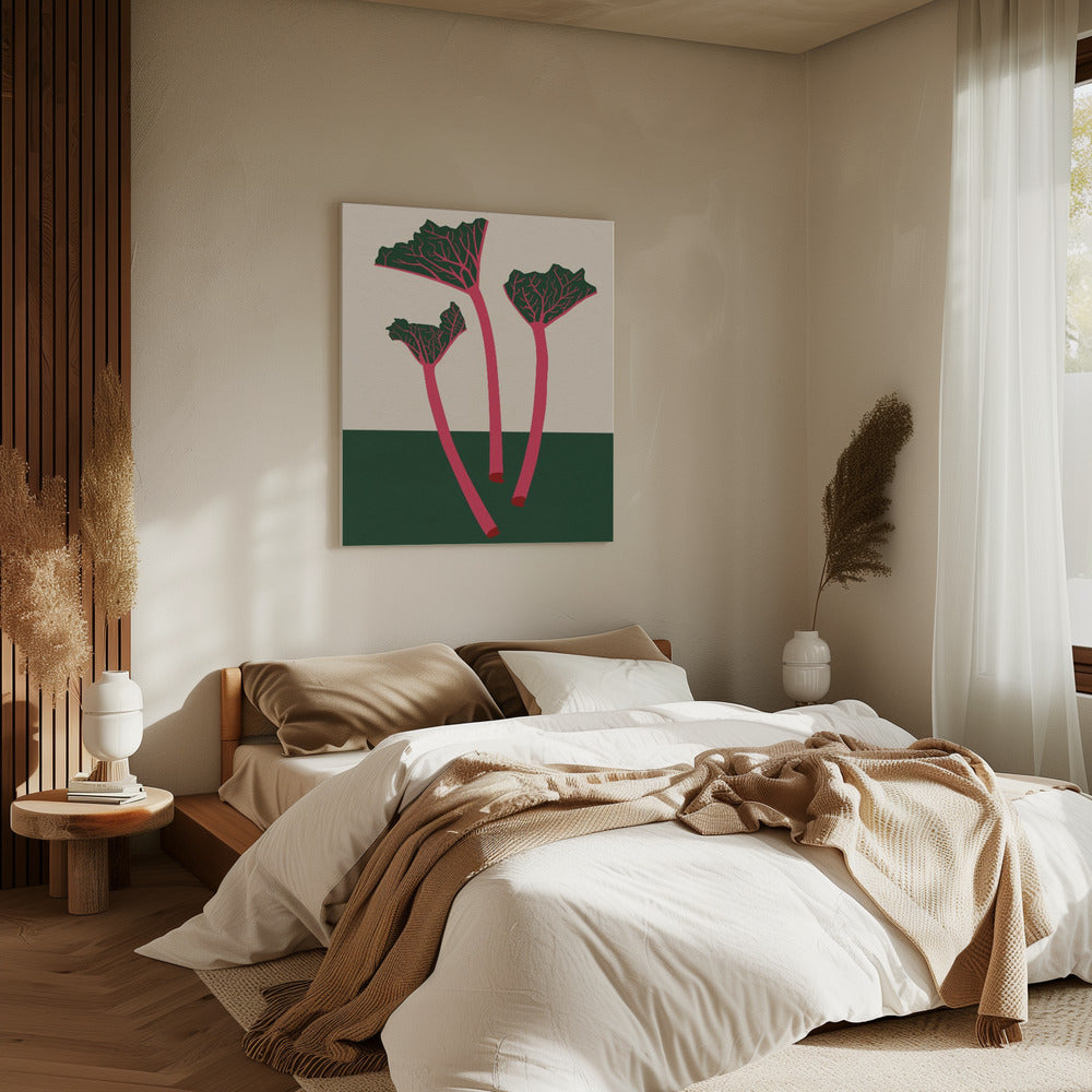 Zweedse tuinrabarber | Canvas