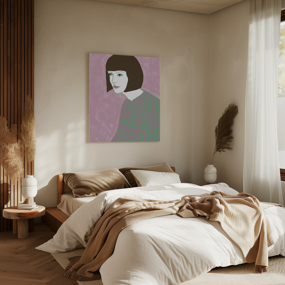 De brunette | Canvas