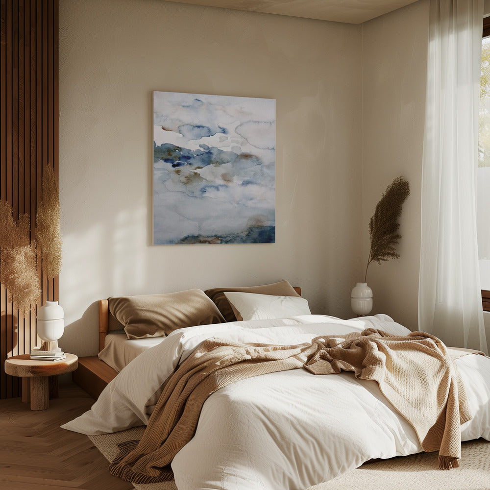 In de wolken 3 | Canvas