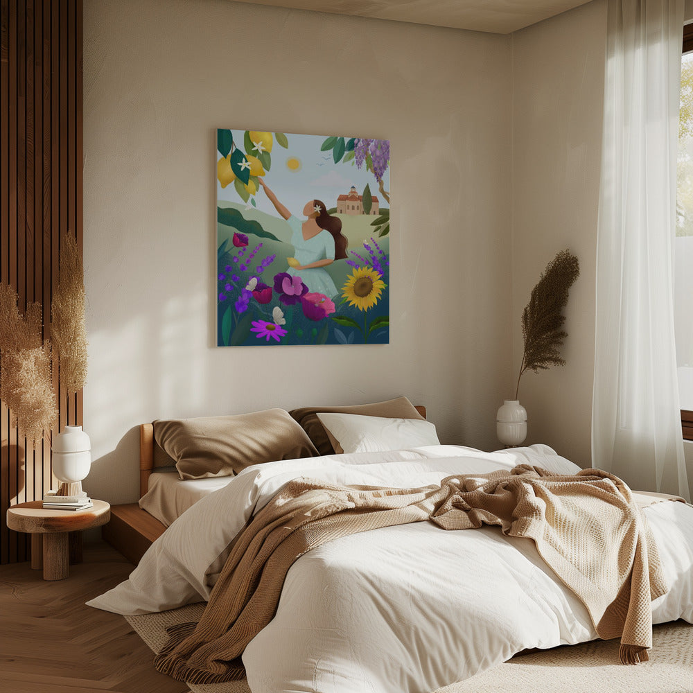Zomer in de Provence | Canvas