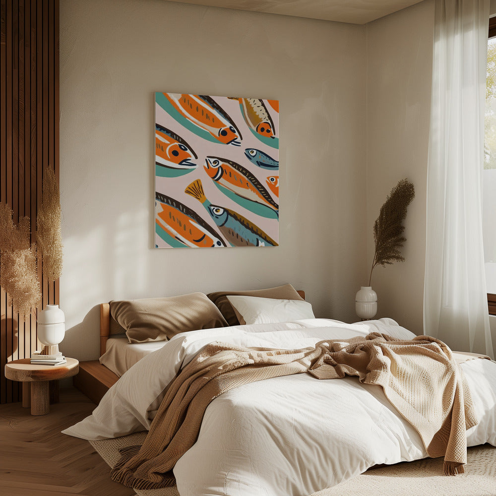 Sardientjes | Canvas