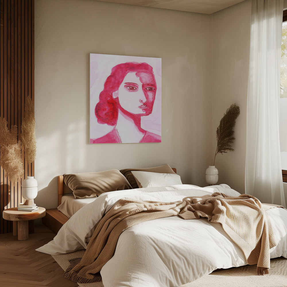 De diepe denker | Canvas