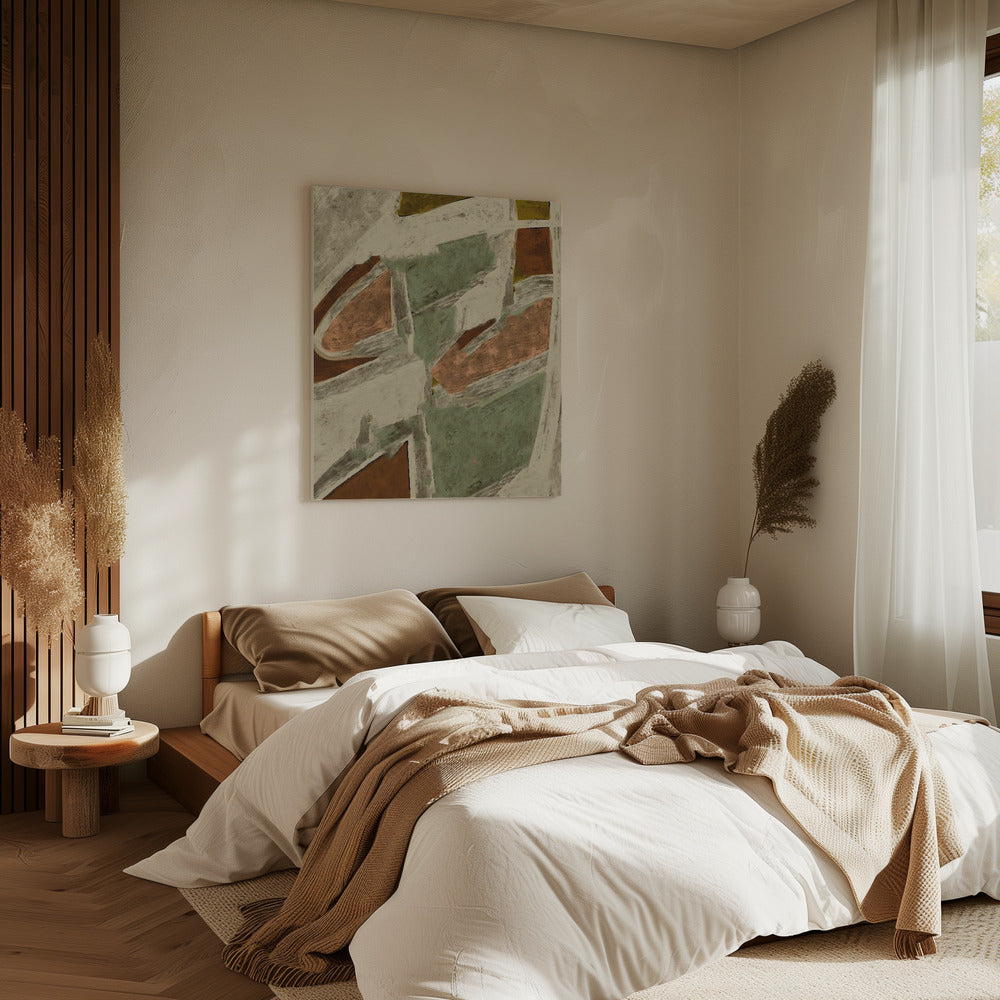 Abstracte harmonie | Canvas