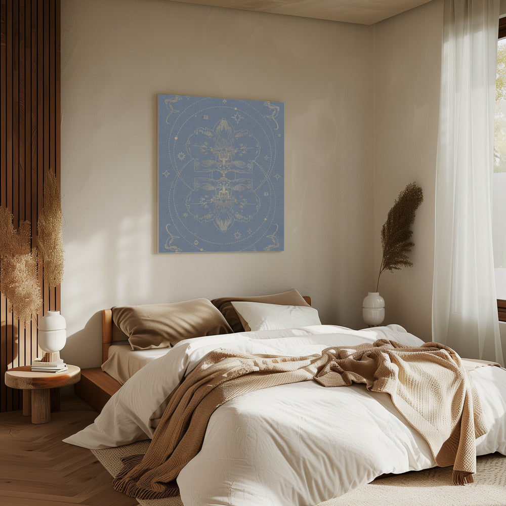De mystieke orchidee | Canvas