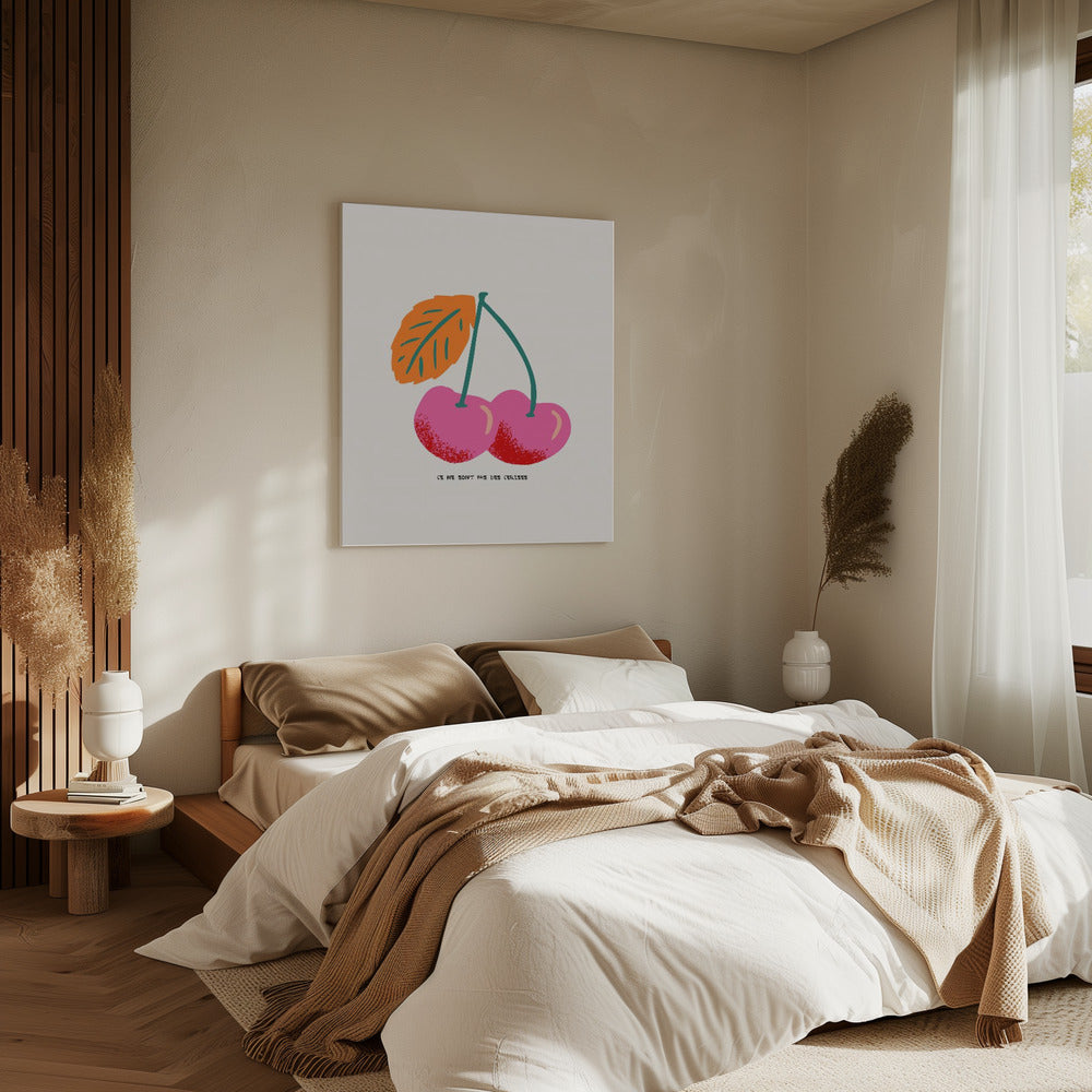 Ce ne sont pas des cerises | Canvas