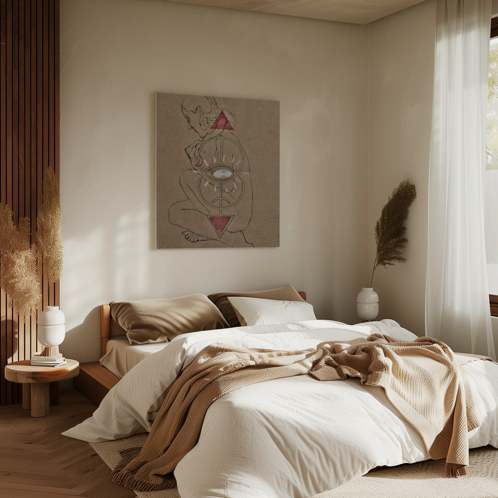 Mystieke mijmering | Canvas