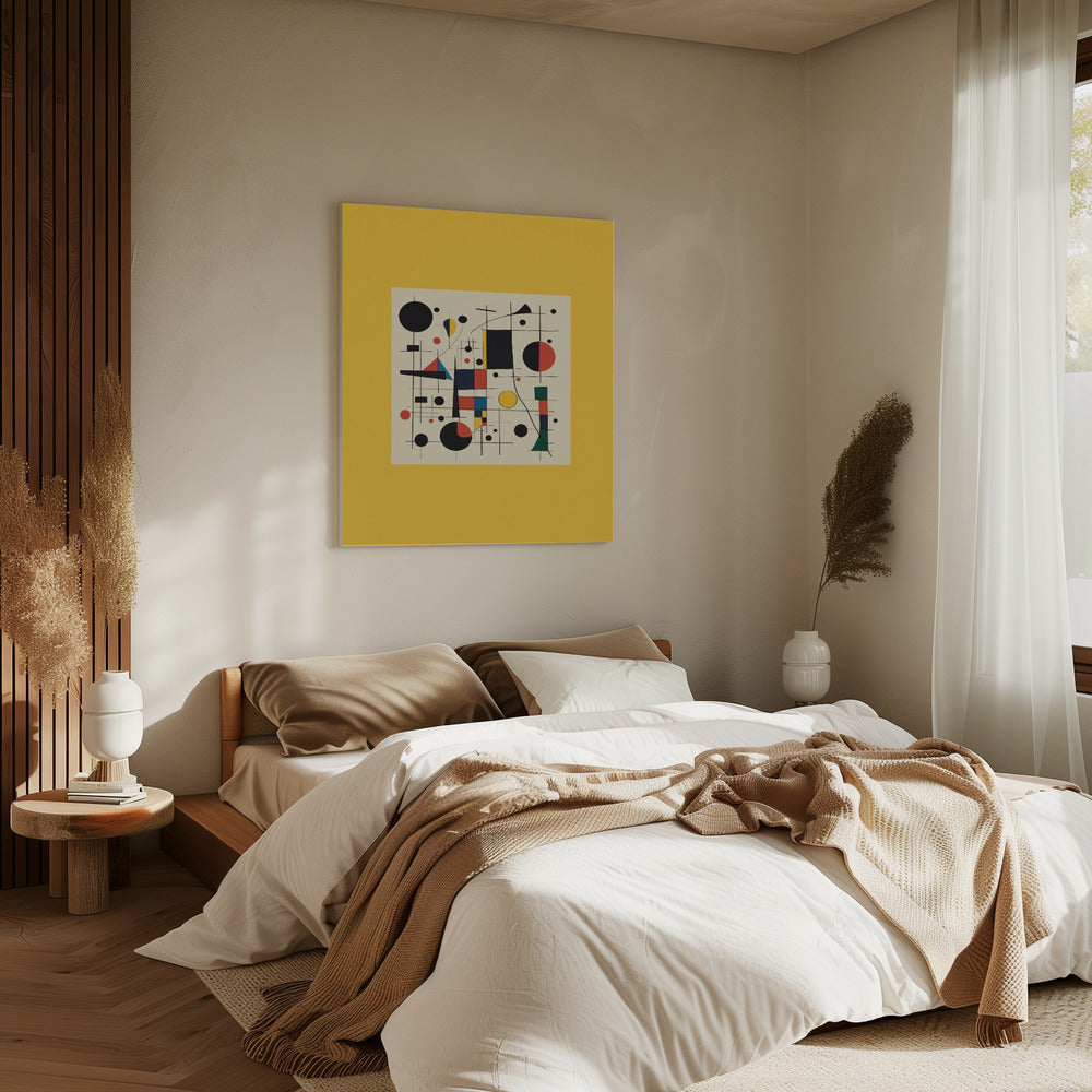 Abstract Geometry And Vibrant Colors | Canvas
