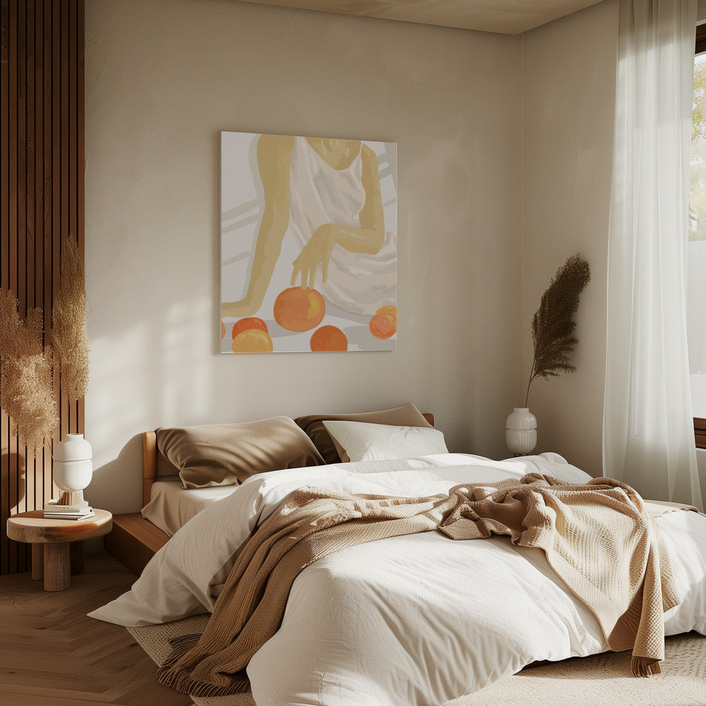 Tangerine Grace | Canvas
