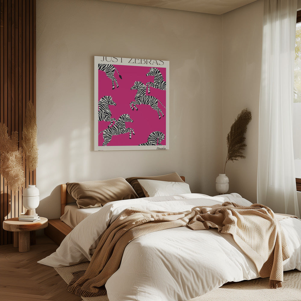 JUST ZEBRAS. Zebra Collectie | Canvas