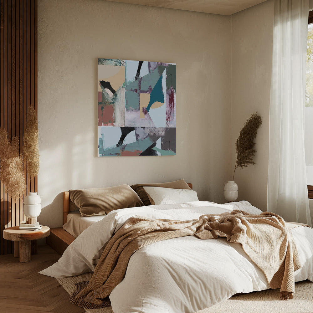 Abstracte vormen nr. 1 | Canvas