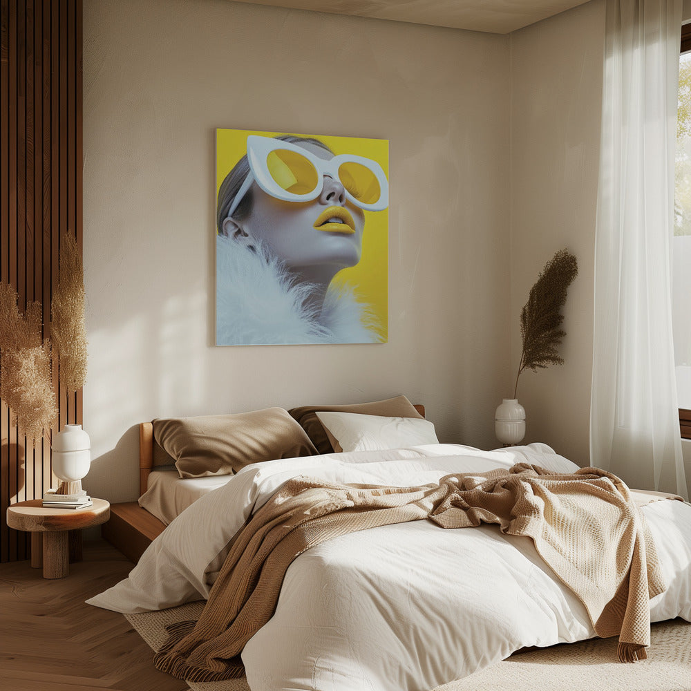 Het Gele Model | Canvas