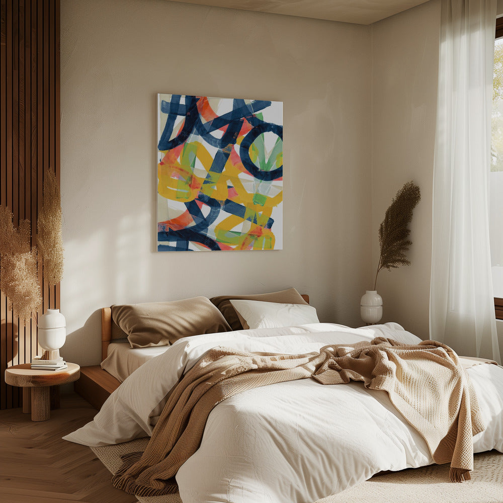 Schudden Stappen 1 | Canvas