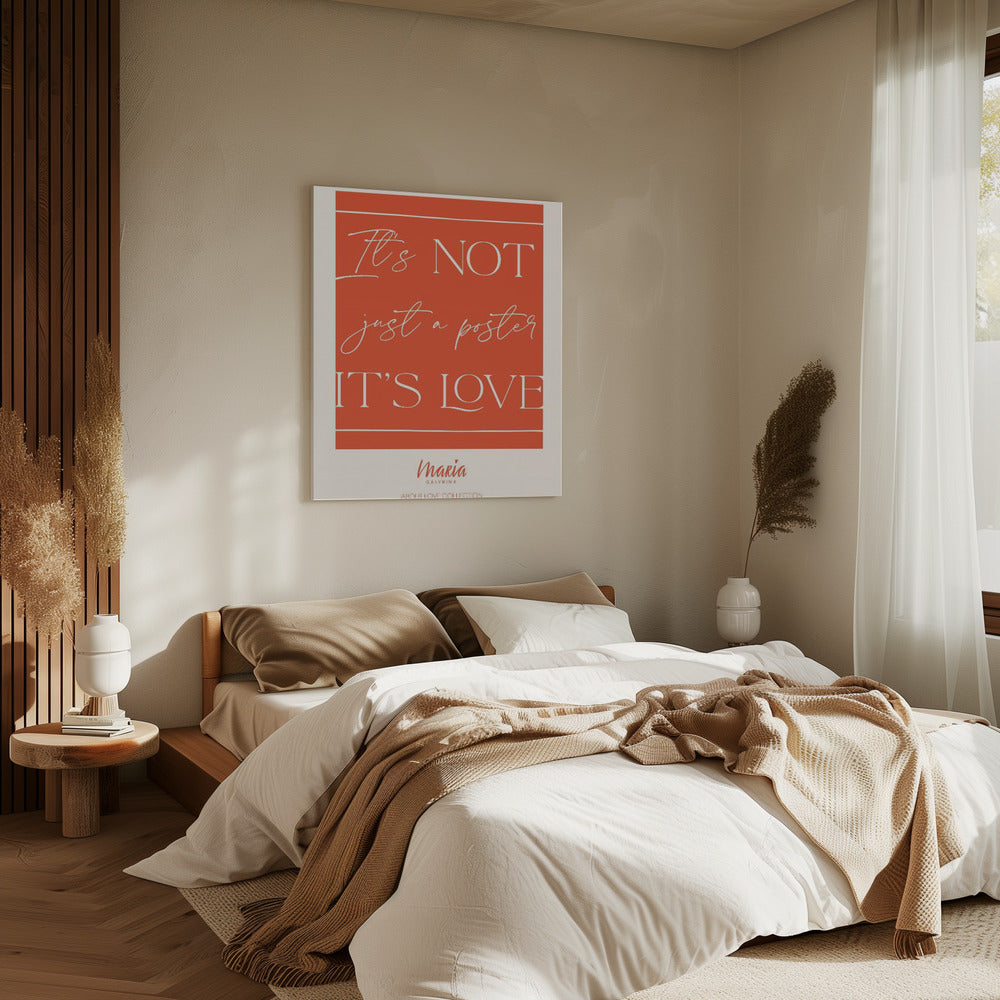 Over liefde. Poster | Canvas