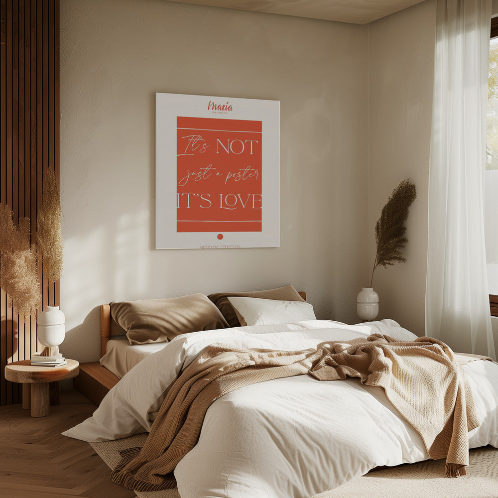Over liefde. Poster | Canvas