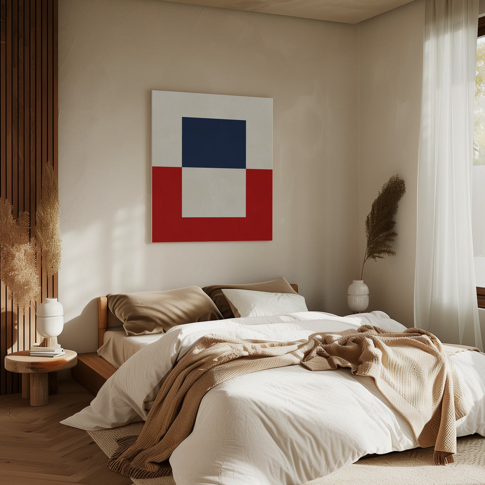 Overlappende geometrie 6 | Canvas