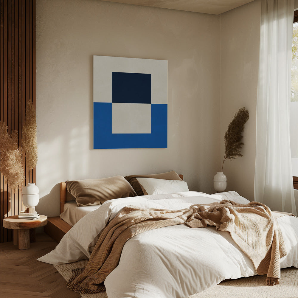 Overlappende geometrie 6 | Canvas
