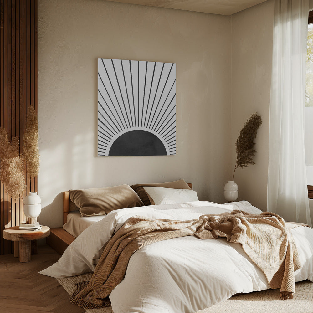 Zonnestralen | Canvas
